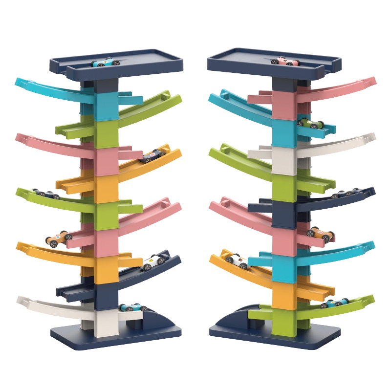 儿童玩具车滑翔轨道车回力惯性迷你多功能小汽车男孩1益智3岁