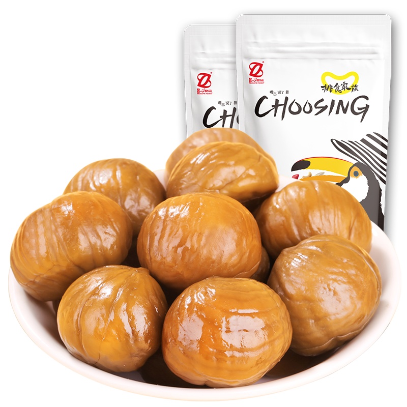 【真心 甘栗仁80g】零食特产甘栗仁 甜毛栗子仁 熟小板栗仁