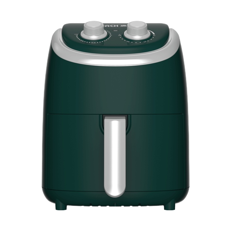 康巴赫(KBH)空气炸锅 无油大容量多功能家用智能定时 薯条机炸鸡干炸锅 深绿色3.5L空气炸锅 KBQ-B35