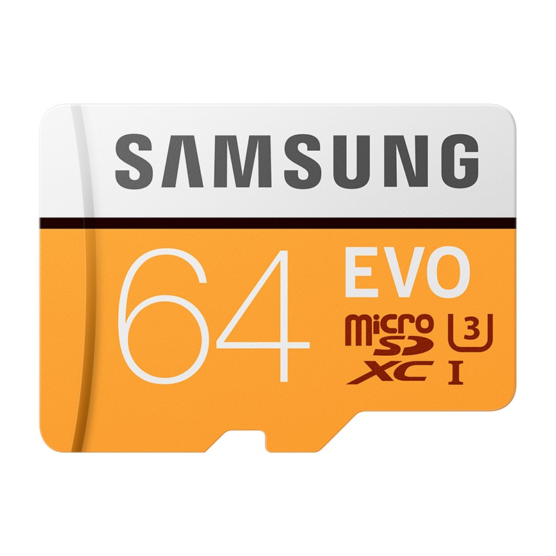 三星(SAMSUNG) microSD存储卡 64G Class10 UHS-3 传输100MB/s 车载 行车记录仪