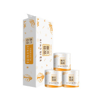 清风卷纸原木纯品3层240段卷纸有芯卷纸20卷家用卷筒卫生纸巾批发