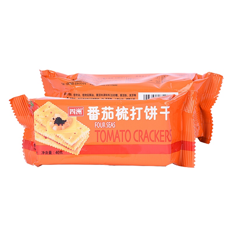 四洲番茄梳打饼40g