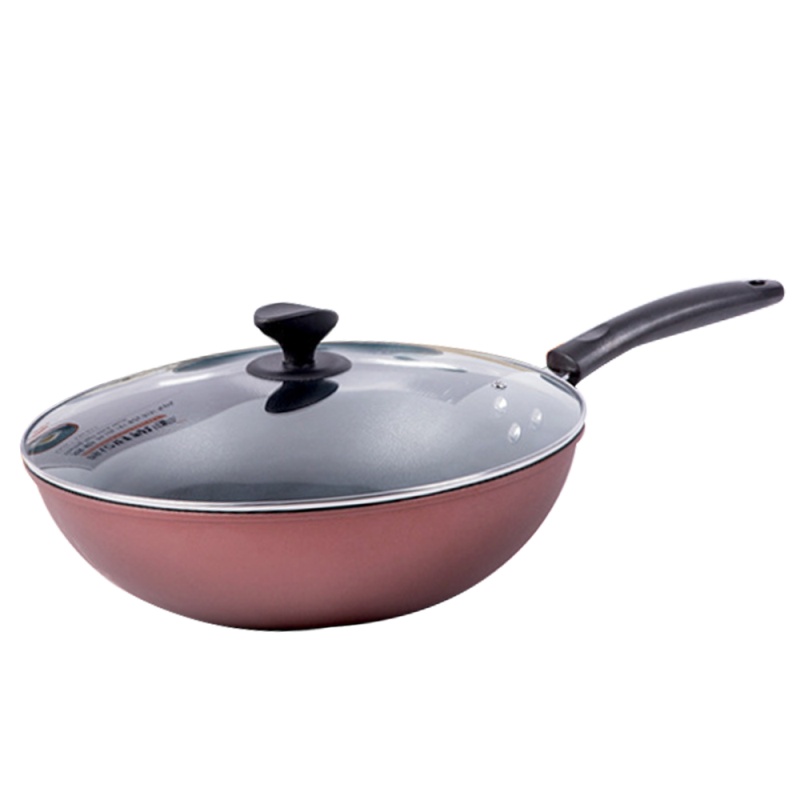 苏宁极物 凯斯拓 32cm炫彩易洁不粘锅 SJH-811