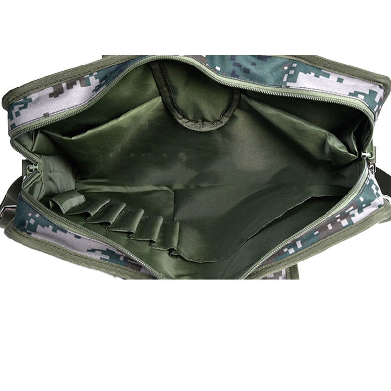丛林狐 数码手提电脑包指挥作业包丛林迷彩户外包