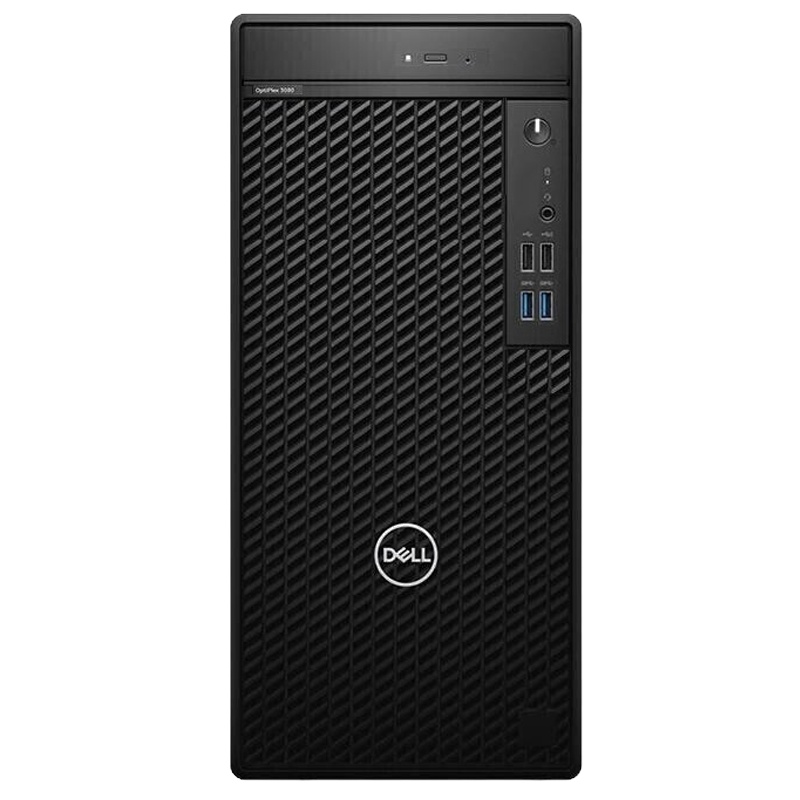 戴尔(DELL)OptiPlex3080MT 商用台式电脑主机(I3-10100 4G 1T DVD刻录 W10H)