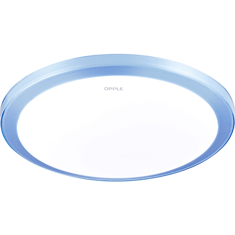 欧普照明led圆形温馨卧室房间餐厅书房吸顶灯具 现代简约浪漫