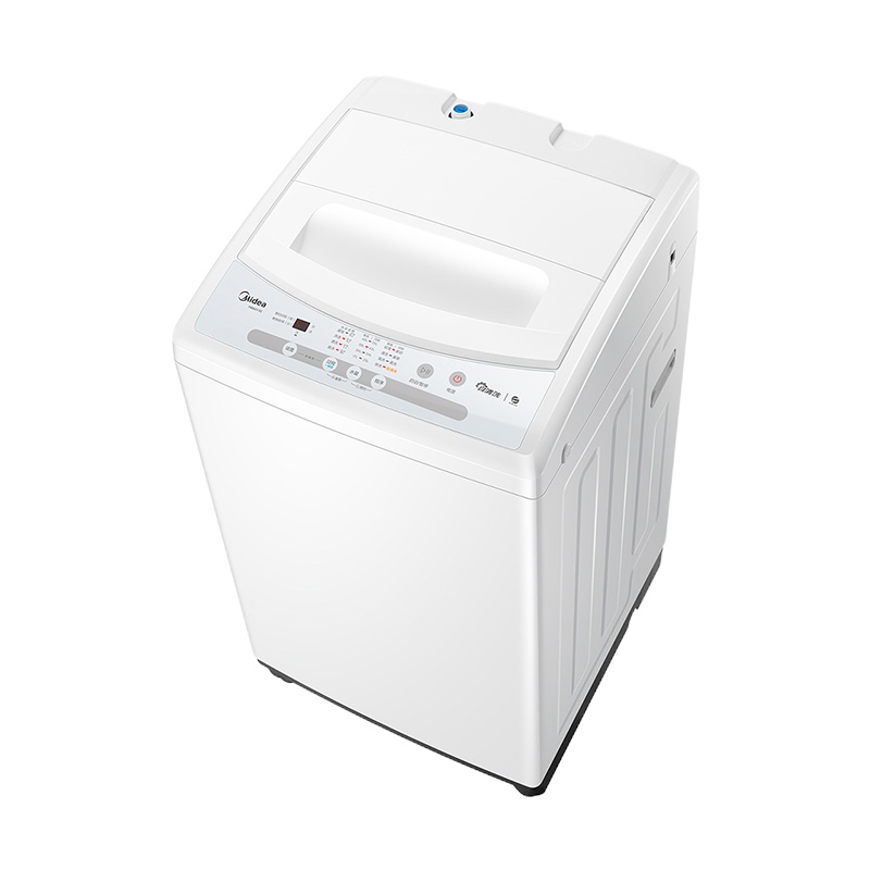 美的(Midea)全自动8.2公斤kg大容量波轮洗衣机洗脱一体家用公寓宿舍小型节能低噪低音免清洗内桶自清洗MB82V32
