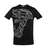 VERSACE 范思哲 奢侈品 男士 圆领印花短袖T恤 V800683 VJ00366 V7008