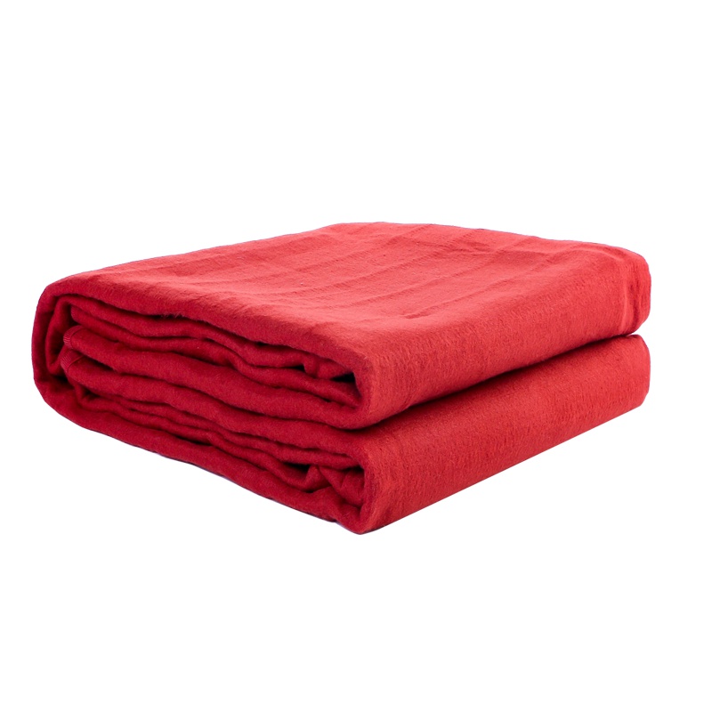 南极人(Nanjiren)电热毯(1.8*1.5米)薄绒中国红智能控温自动断电除螨电热垫 学生宿舍家用安全防水