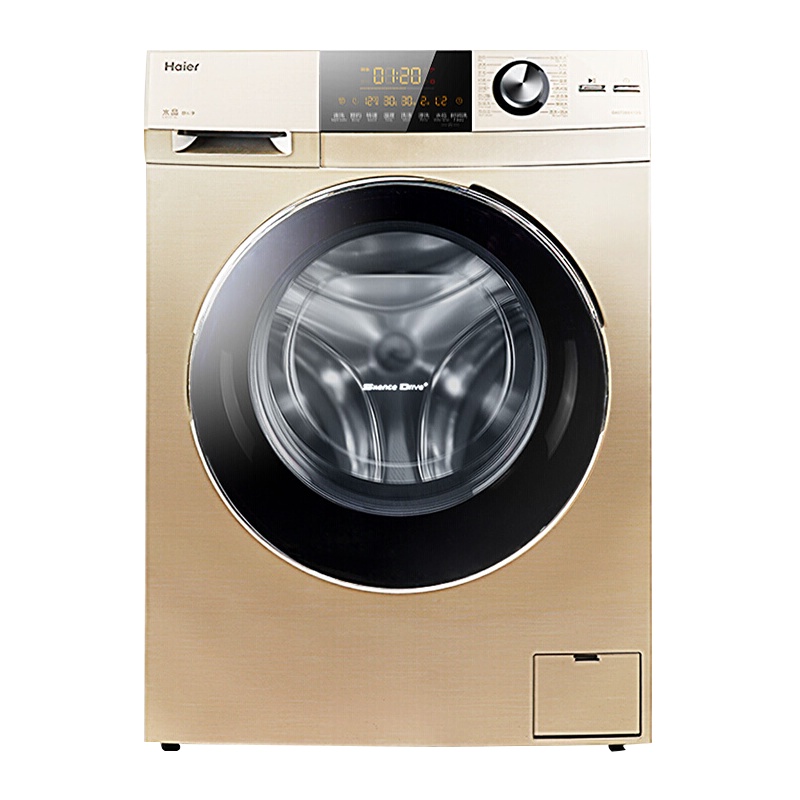 海尔 G80728BX12G 滚筒洗衣机 金色(单位:件)