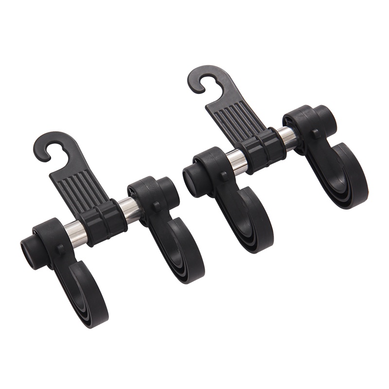 欧润哲(ORANGE) 2只装车用双挂钩多功能挂钩车内用品后座位靠背创意车载小挂钩107357