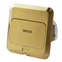 STK弹起式地插黄铜五孔不含地插暗盒