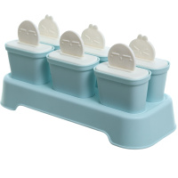 禧天龙硅胶冰格家用儿童食品级自制雪糕模具网红可爱制冰神器C-9169黄色飞碟