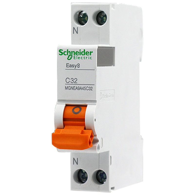 施耐德电气（Schneider Electric）断路器 家用空开E9系列1P+N 双进双出 DPN32A 空气开关