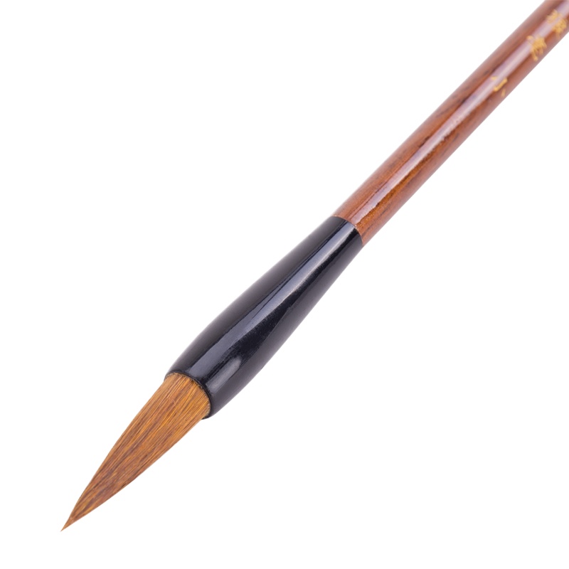 得力6582文房四宝系列小狼毫毛笔10支装