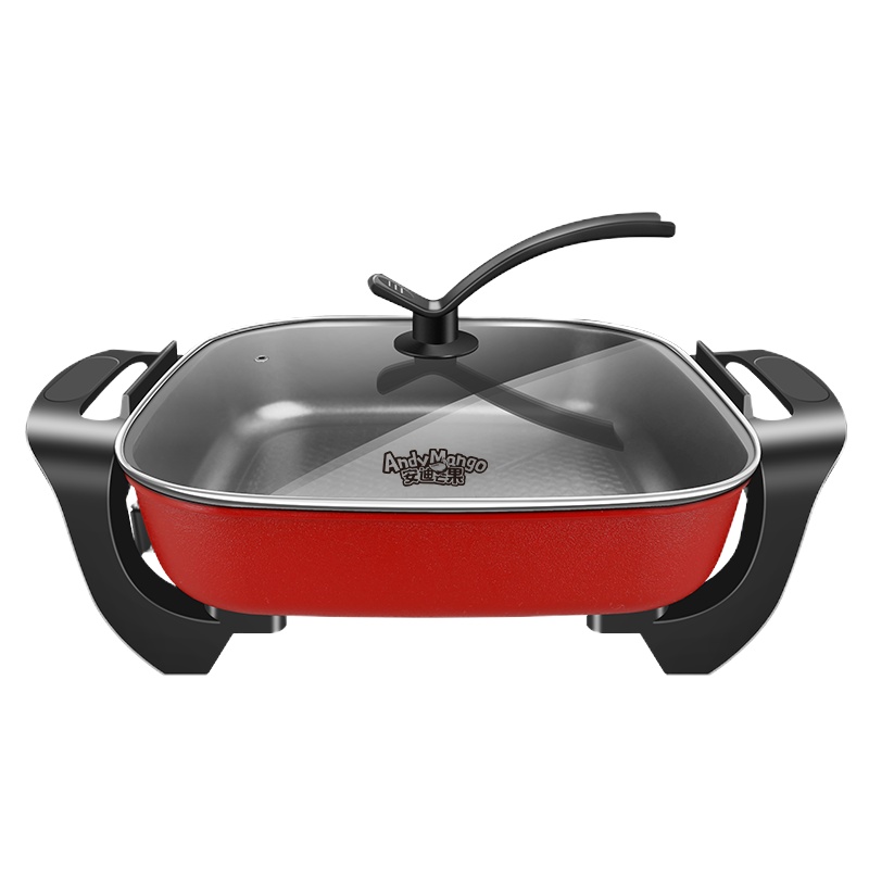 安迪芒果(Andy mango)多功能韩式养生煎烤锅电锅电炖锅电煮锅电烤锅一锅多用AM-DHG0001 单个装