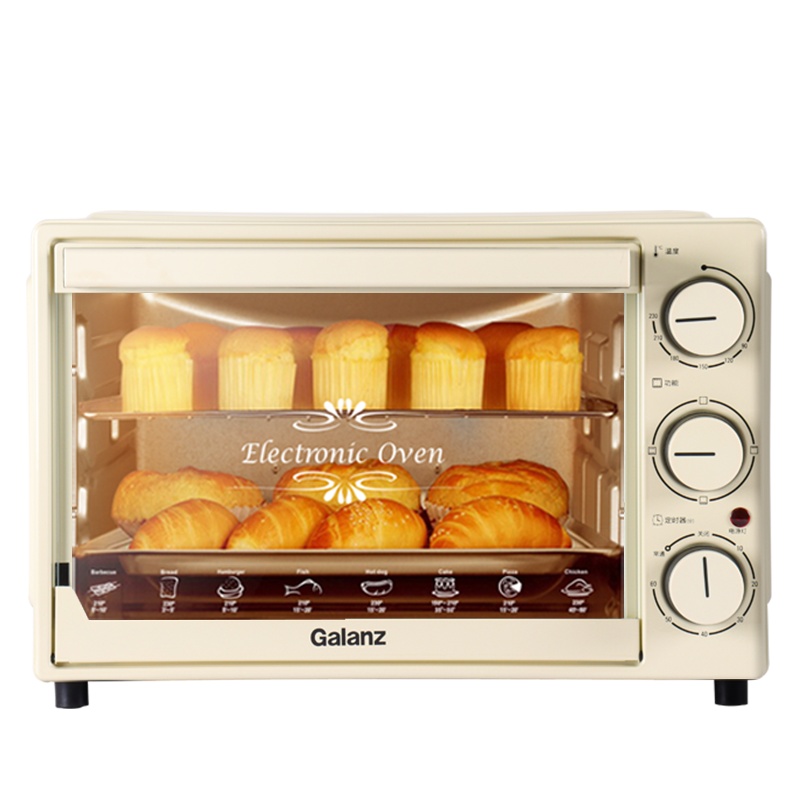 格兰仕电烤箱K32家用小型多功能家用迷你大容量烘焙烤披萨官方旗舰正品