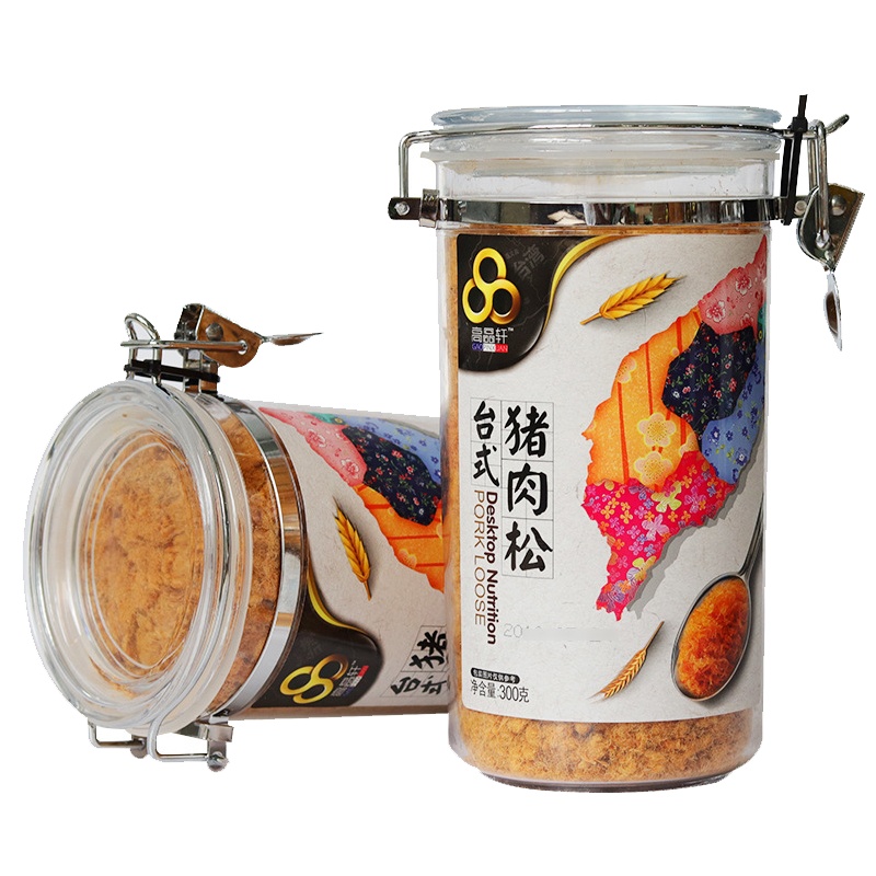 高品轩 台式猪肉松300g*1罐