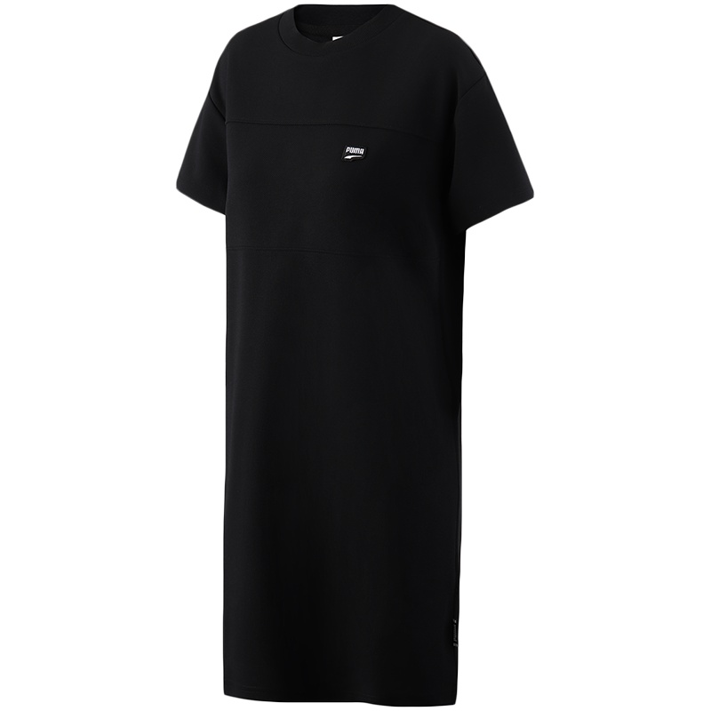 PUMA彪马女装 时尚运动服跑步健身休闲圆领短袖连衣裙595996