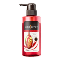 Hair Recipe 日本发之食谱生姜苹果洗发水滋养修护280ML 空气感无硅油强韧养根健发水果香氛洗发露
