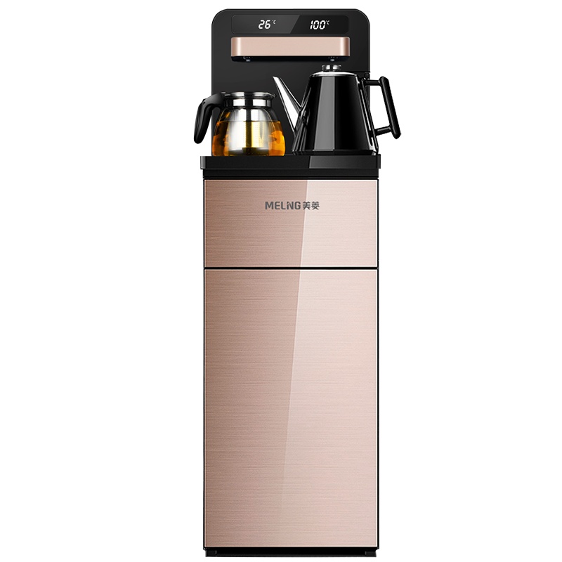 美菱(MELING)MY-C211立式温热型多功能智能茶吧机 能遥控温热款下置水桶家用饮水机