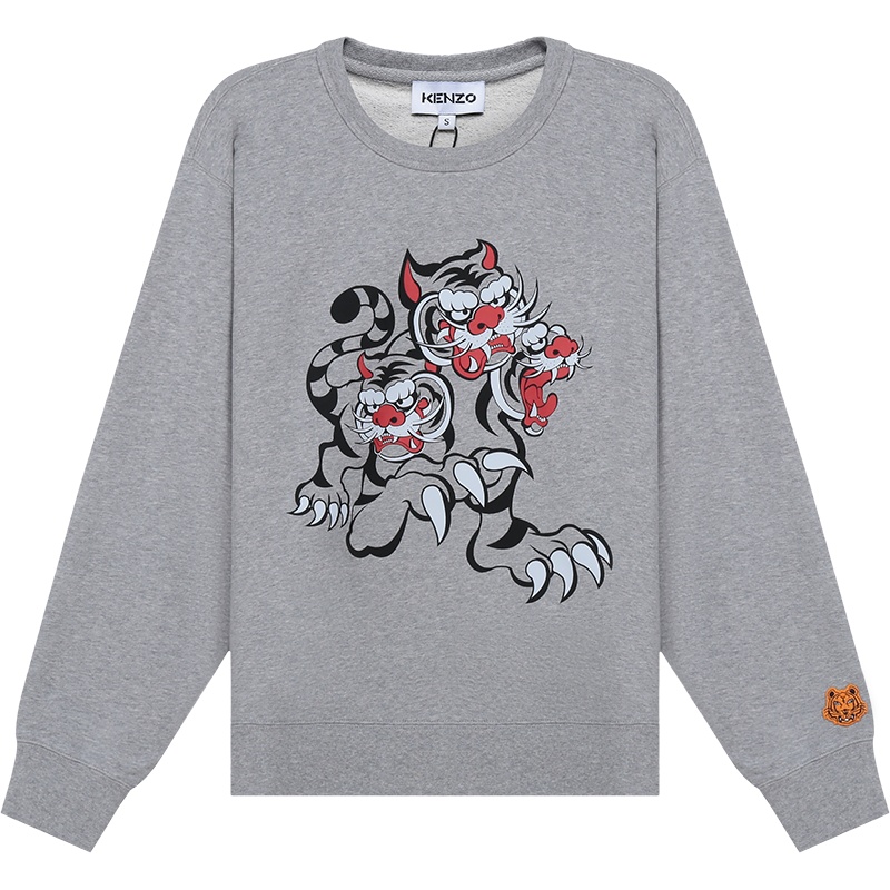 KENZO 高田贤三 女士 圆领卫衣运动衫 FB5 2SW826 4ML