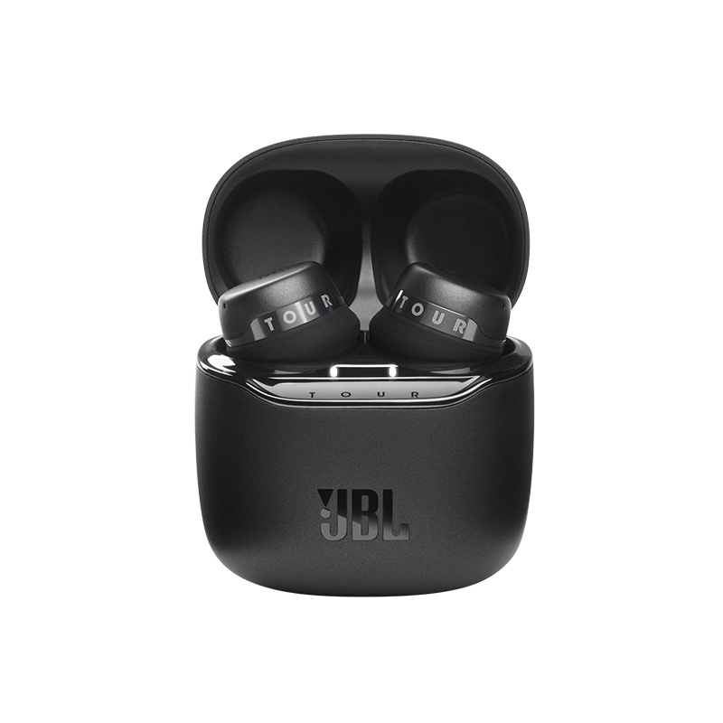 JBL TOUR PRO+TWS 真无线蓝牙耳机 主动降噪 双路链接 蓝牙5.0高效传输 神秘黑