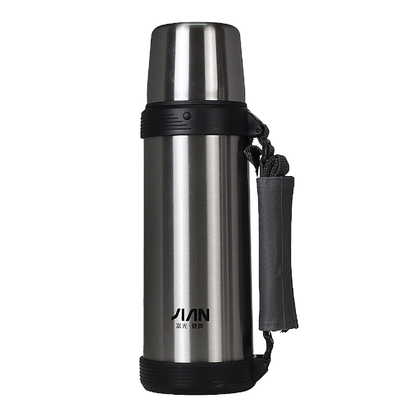 富光(FGA)保温壶不锈钢旅行保温壶1.8L大容量户外车载便携水壶