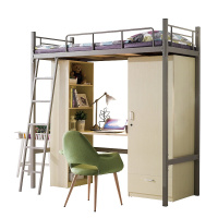 富路达上床下桌 学生高低床双层床员工宿舍床公寓床铁床BS-03