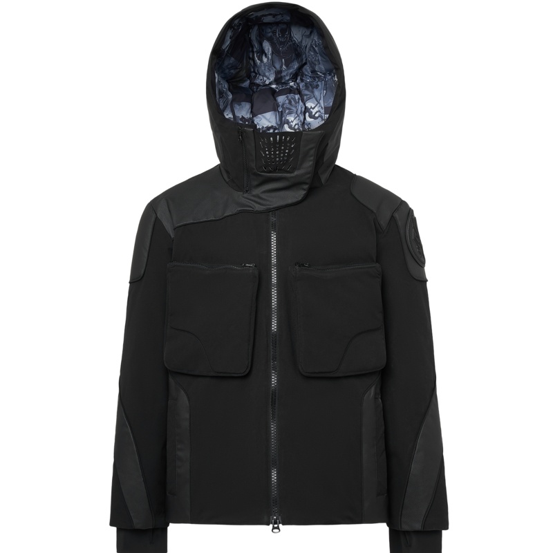 [黑豹]波司登新漫威联名工装短款羽绒服外套男