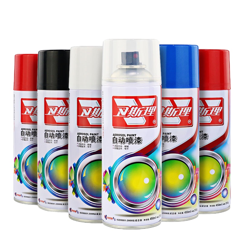 卫斯理 喷漆 白色40 卫斯理自动喷漆手摇喷漆罐防锈漆家具木器漆汽车涂鸦墙面