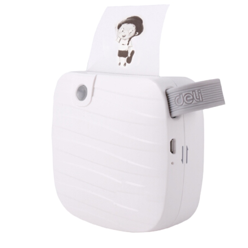 得 力(deli)X1相印宝 热敏打印机 迷你家用口袋便携错题记事打印机 轻巧方便