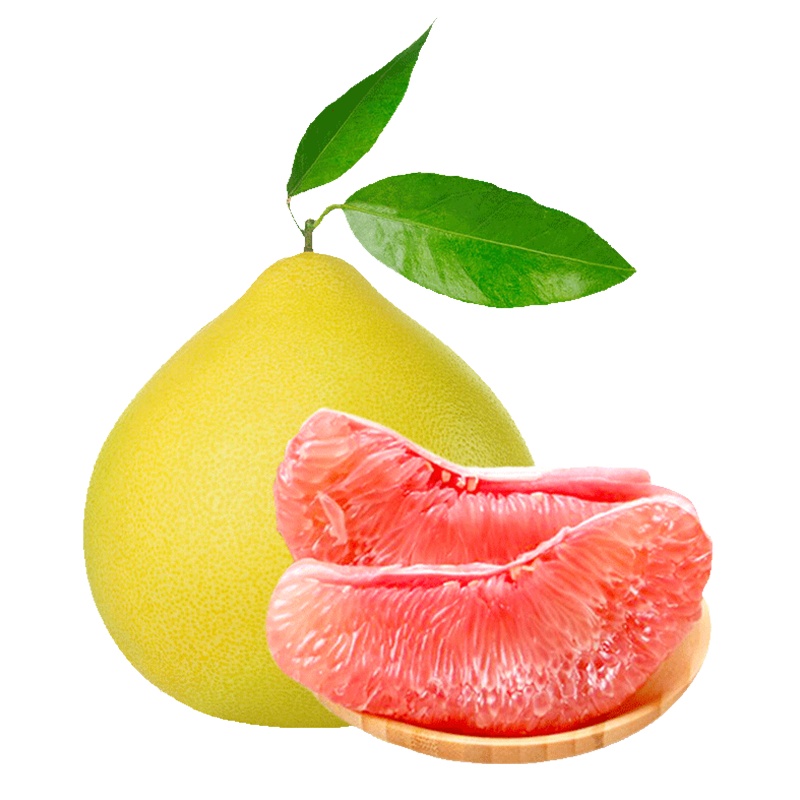 新鲜平和功夫蜜柚 红心蜜柚 新鲜水果红肉柚子2个装约5斤 当季应季孕妇水果