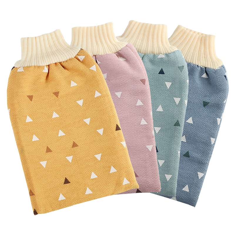 潘西搓背洗澡巾搓背刷家用成人双面搓后背不求人搓澡巾手套洗澡刷浴球