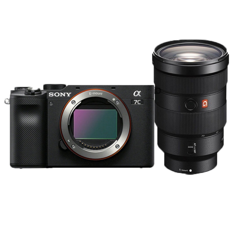 索尼Alpha 7C/ A7C/ILCE-7C (FE 24-70mm F2.8 GM)镜头套机 A7C (24-70F2.8)镜头套机 黑色/银色可选
