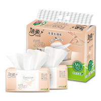 洁柔 抽纸 粉Face系列 三层120抽*6包 中规格 面巾纸 餐巾纸 新老包装交替发货