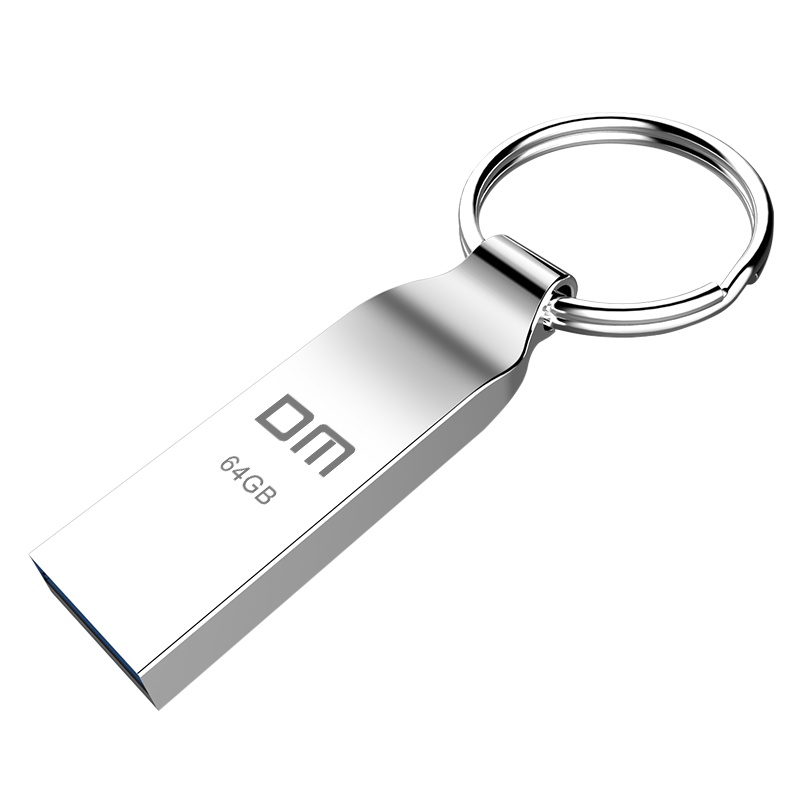 DM 64GB USB3.0 U盘 小风铃PD076 经典U3系列 金属防水防震电脑u盘车载优盘