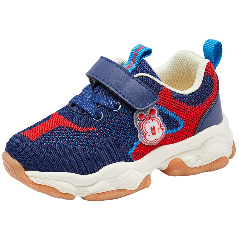 BOBDOG house 巴布豆宝宝鞋2019秋季新款儿童学步鞋防滑软底1-3岁男女童鞋