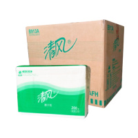 清风(APP) B913A 擦手纸干手纸吸水纸 商务专用 200抽*20包