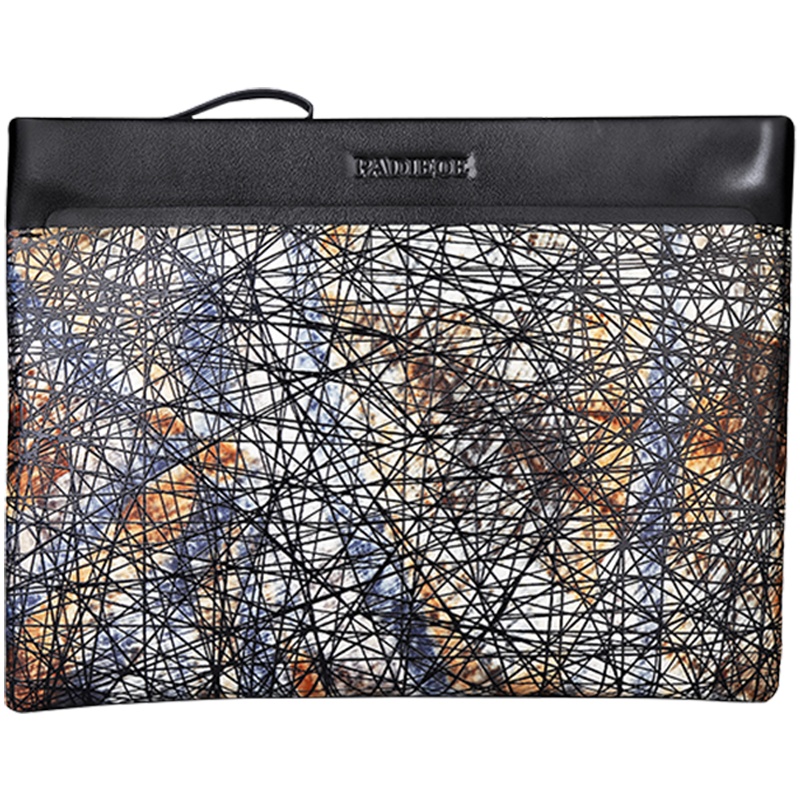 【顺丰配送】男士手包真皮男包手包大容量潮牌信封包男手拿包男士手拿包真皮软皮男式手包男士钱包PB161001HC