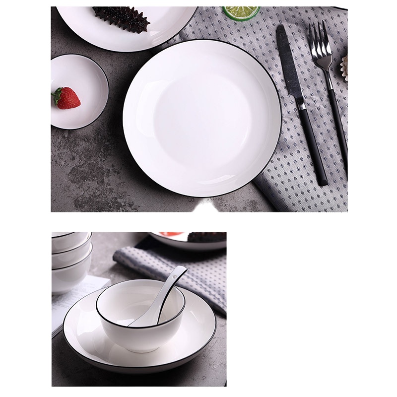 一窝蜂一(YIWOFENGYI) 圆形陶瓷盘子 直径25cm