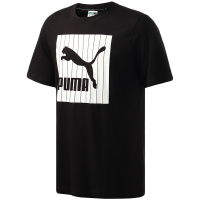 PUMA彪马男装运动服圆领LOGO短袖跑步健身T恤579871