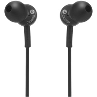 铁三角(audio-technica)ATH-CK350iS 立体声运动入耳式有线耳机 黑色