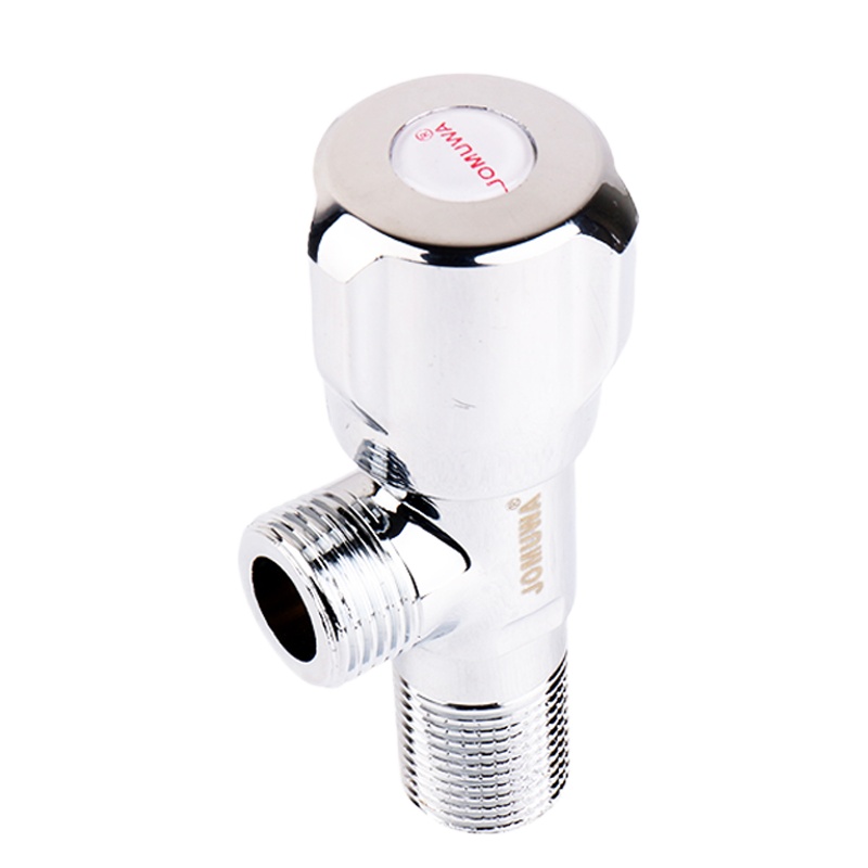 沪豹 4分 单热 三角阀 金属色