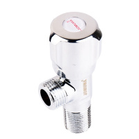 沪豹 4分 单热 三角阀 金属色