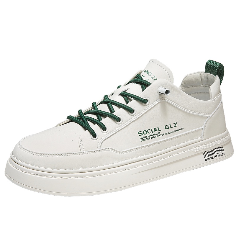 木林森男鞋时尚板鞋男2021春季新款男士休闲小白鞋韩版潮流百搭鞋子男潮鞋