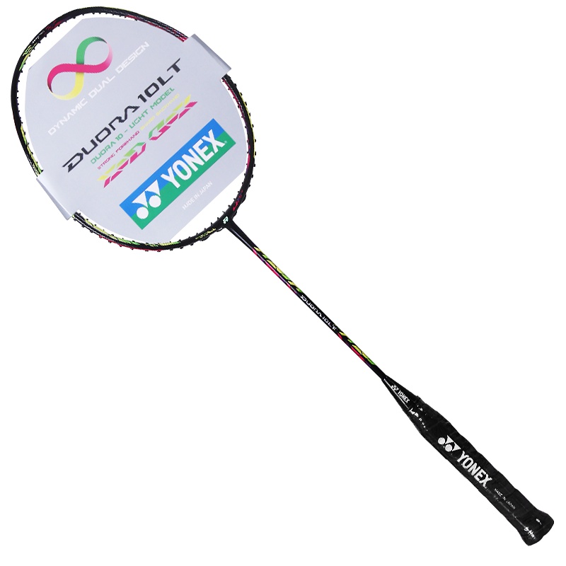 启康 尤尼克斯YONEX羽毛球拍 DUORA10 双刃10 李宗伟战拍 蓝橙 未穿线