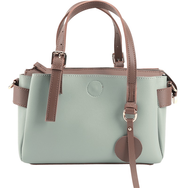 都宝路(dubaolu) 新款简约时尚撞色大容量多隔层手提斜挎单肩包