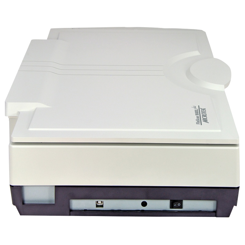 中晶(microtek)FileScan 1860XL plus A3幅面彩色高清快速平板式扫描仪 灰白色