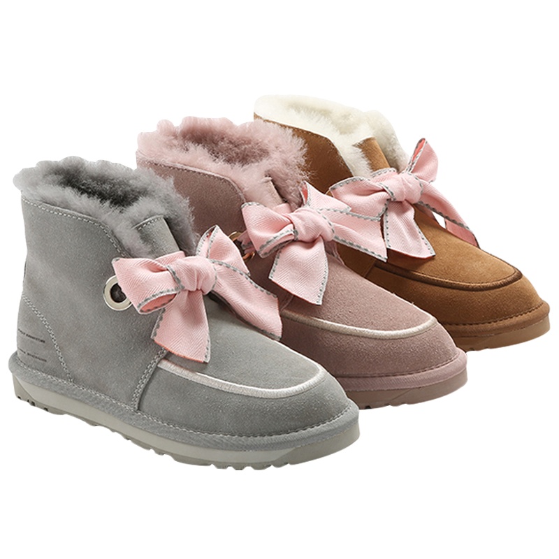 澳洲发货-OZWEAR秋冬新款女鞋珮丝莉两穿甜美雪地靴女士靴子 OZW240/ob613